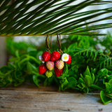 Wild Strawberries Earrings