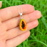 Papaya Charm Necklace