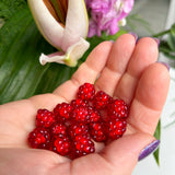 Lucky Raspberry Stud Earrings (Mini version)