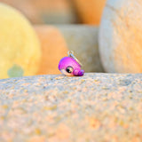 Purple Whale Charm