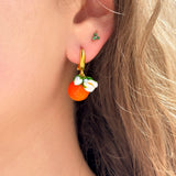 Lucky Orange Earrings