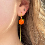 Lucky Orange Earrings