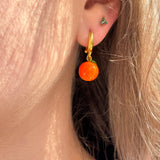 Lucky Orange Earrings