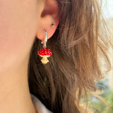 Lucky Mushroom Earrings