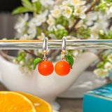 Lucky Orange Earrings