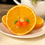 Lucky Orange Stud Earrings