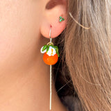 Lucky Orange Earrings
