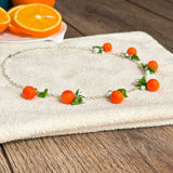 Lucky Orange Blossom Necklace