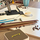 Lucky Coffee Bean Earrings