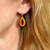 Papaya Earrings