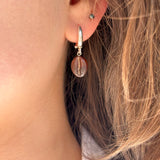 Lucky Coffee Bean Earrings