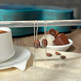 Lucky Coffee Bean Earrings