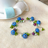 Lucky Blueberry Garden Bracelet