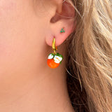 Lucky Orange Earrings