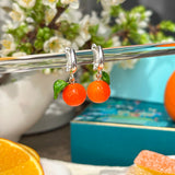 Lucky Orange Earrings