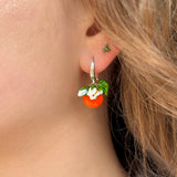 Lucky Orange Earrings