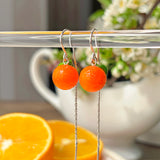 Lucky Orange Earrings