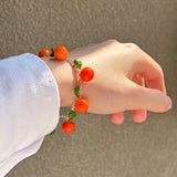 Lucky Orange Bracelet
