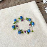 Lucky Blueberry Garden Bracelet