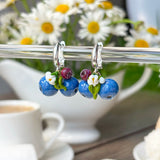 Lucky Blueberry Earrings