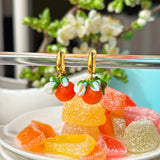 Lucky Orange Earrings