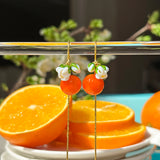 Lucky Orange Earrings
