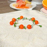 Lucky Orange Bracelet