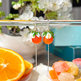Lucky Orange Earrings