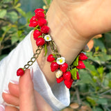 Wild Strawberry Bracelet