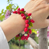 Wild Strawberry Bracelet