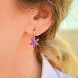 Whale & Starfish Earrings