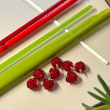 Lucky Raspberry Stud Earrings (Mini version)