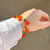 Lucky Orange Bracelet