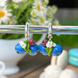 Lucky Blueberry Earrings