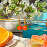 Lucky Orange Earrings