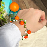 Lucky Orange Bracelet