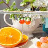 Lucky Orange Earrings