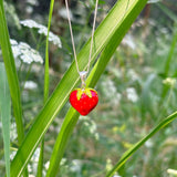Strawberry Charm Necklace
