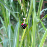 Blackberry Charm Necklace