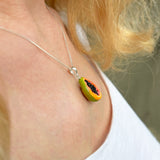 Papaya Charm Necklace
