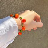 Lucky Orange Bracelet