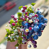Lucky Blueberry Blossom Necklace