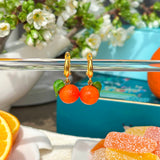 Lucky Orange Earrings