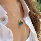 Lucky Blueberry Blossom Necklace