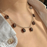 Lucky Coffee Bean Necklace