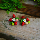 Wild Strawberries Earrings