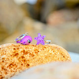 Whale & Starfish Earrings