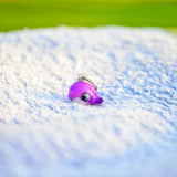 Purple Whale Charm