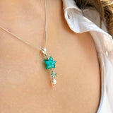 Blue Sea Star Charm