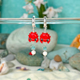Lucky Crab Earrings